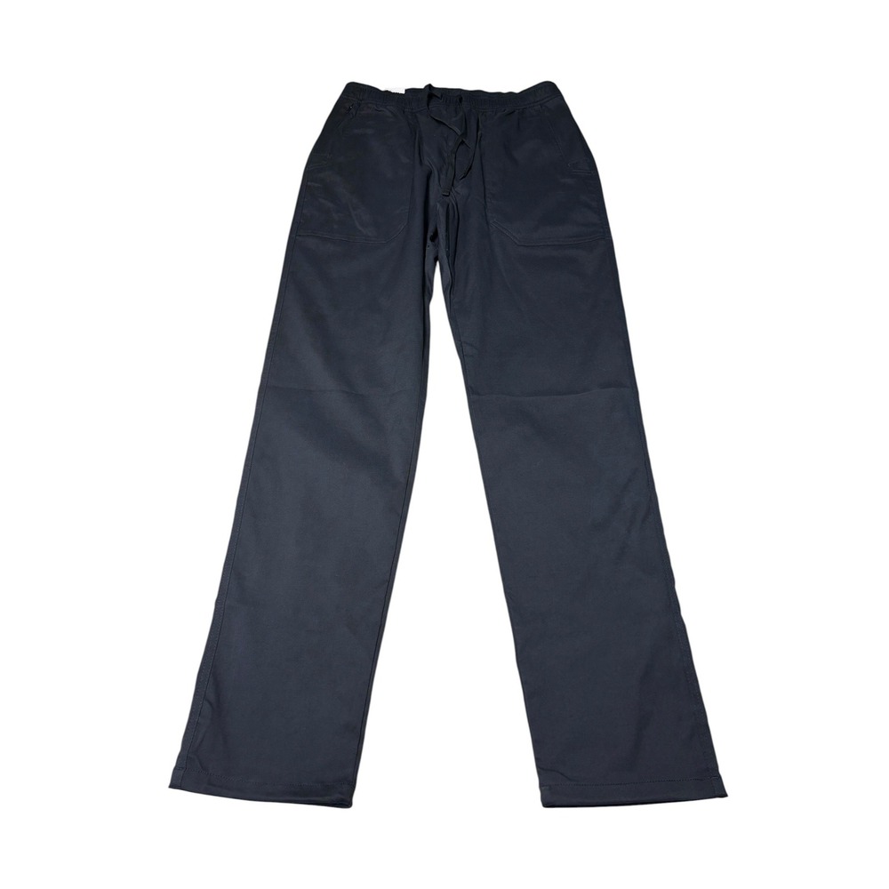 NWT Prana Mens‎ Standard-Tapered Stretch Pants Black Recycled Nylon M W31 L34